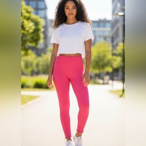 Spiritual Gangster Vibrant Pink  Leggings
